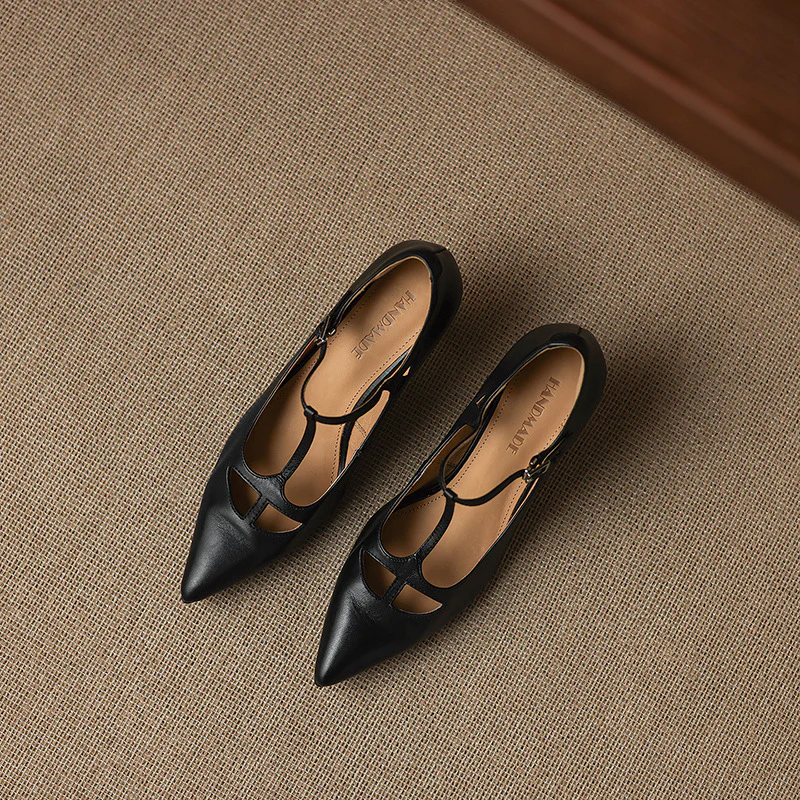Marve Genuine Leather Pumps
