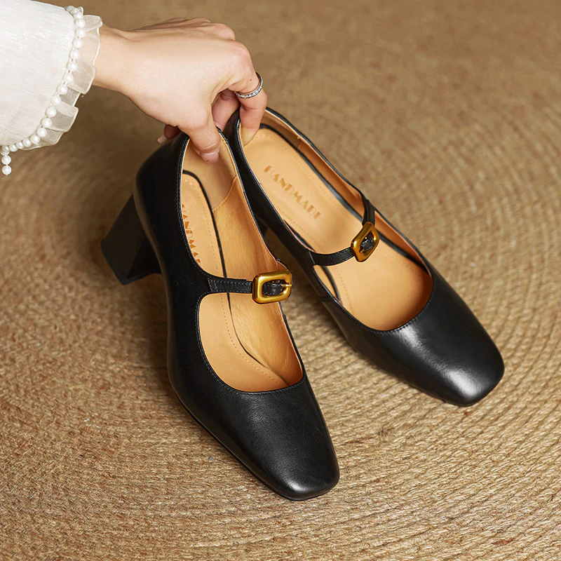 Olea Genuine Leather Heels