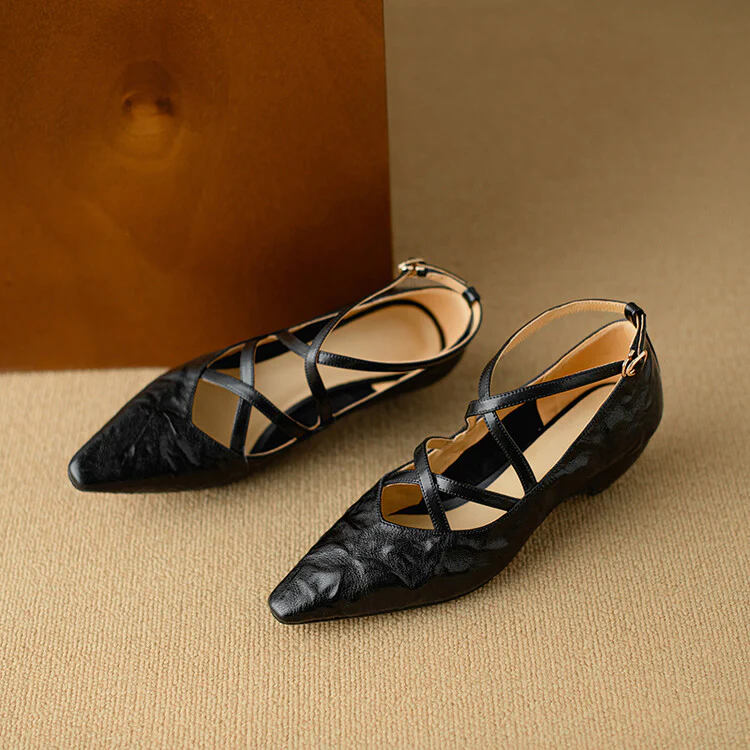 Lira Genuine Leather Heels