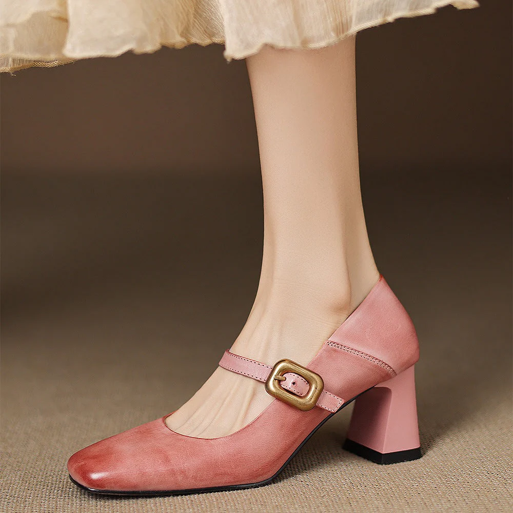 Kelis Genuine Leather Heels