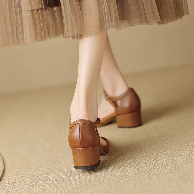 Zolain Genuine Leather Sandals