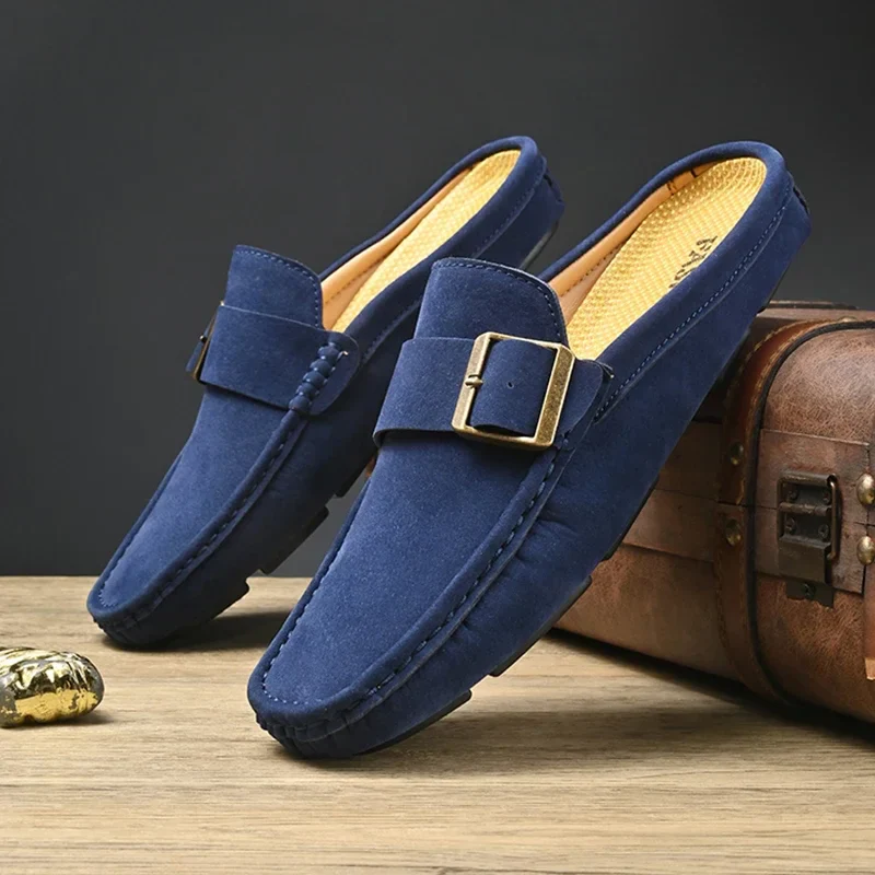 Zayden Suede Mules