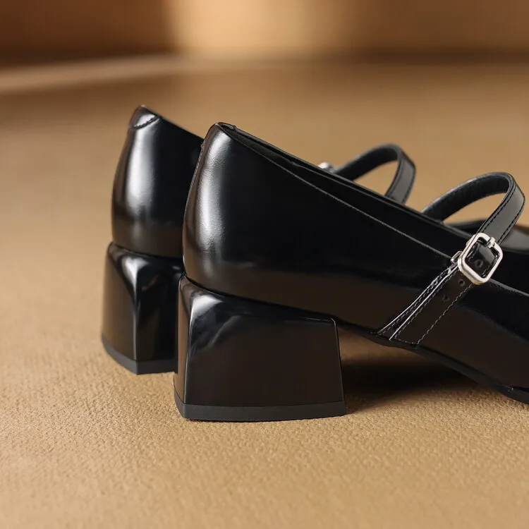 Allure Genuine Leather Heels