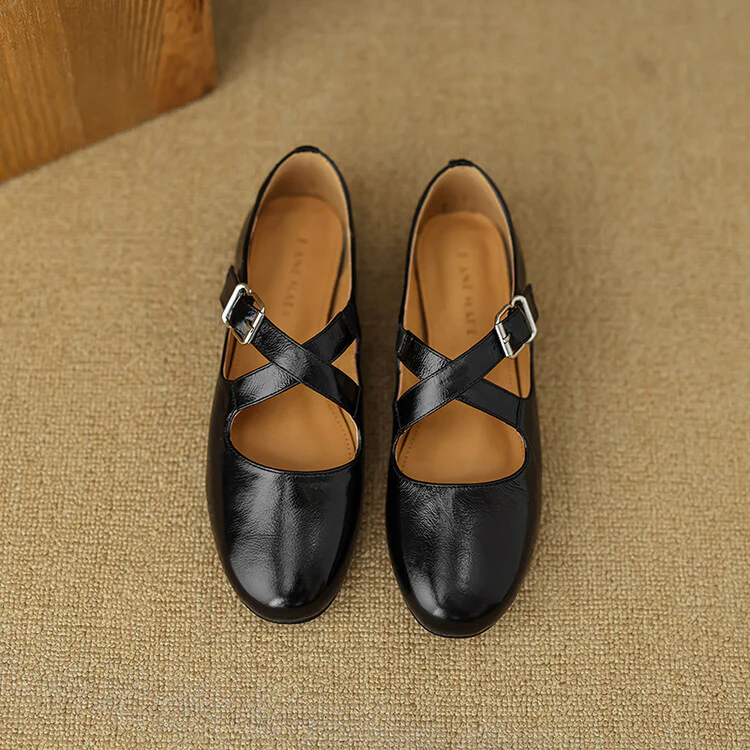 Nyra Genuine Leather Shoes