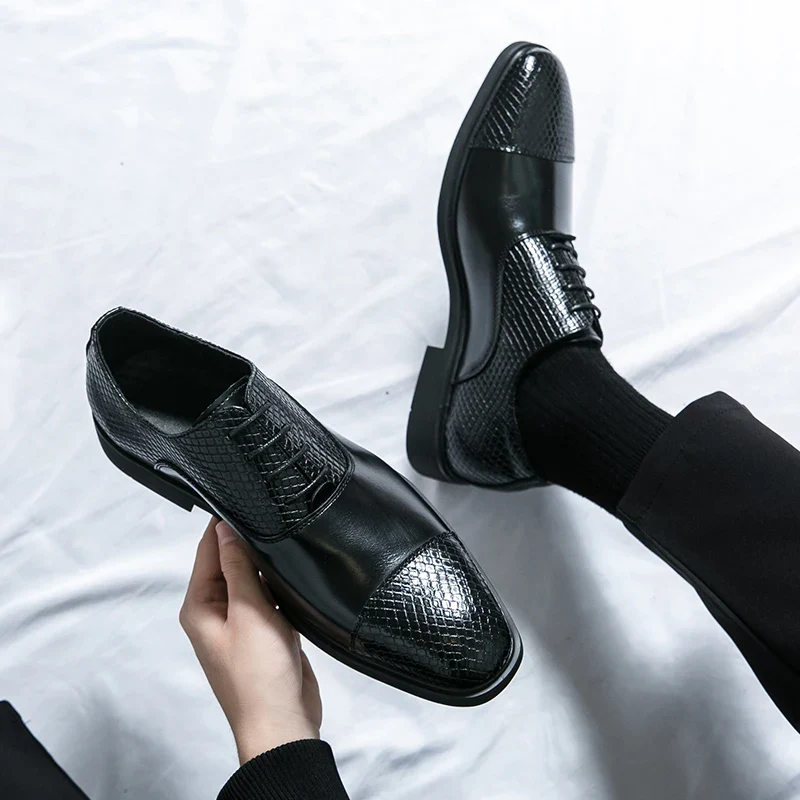 Slyther Genuine Leather Brogues