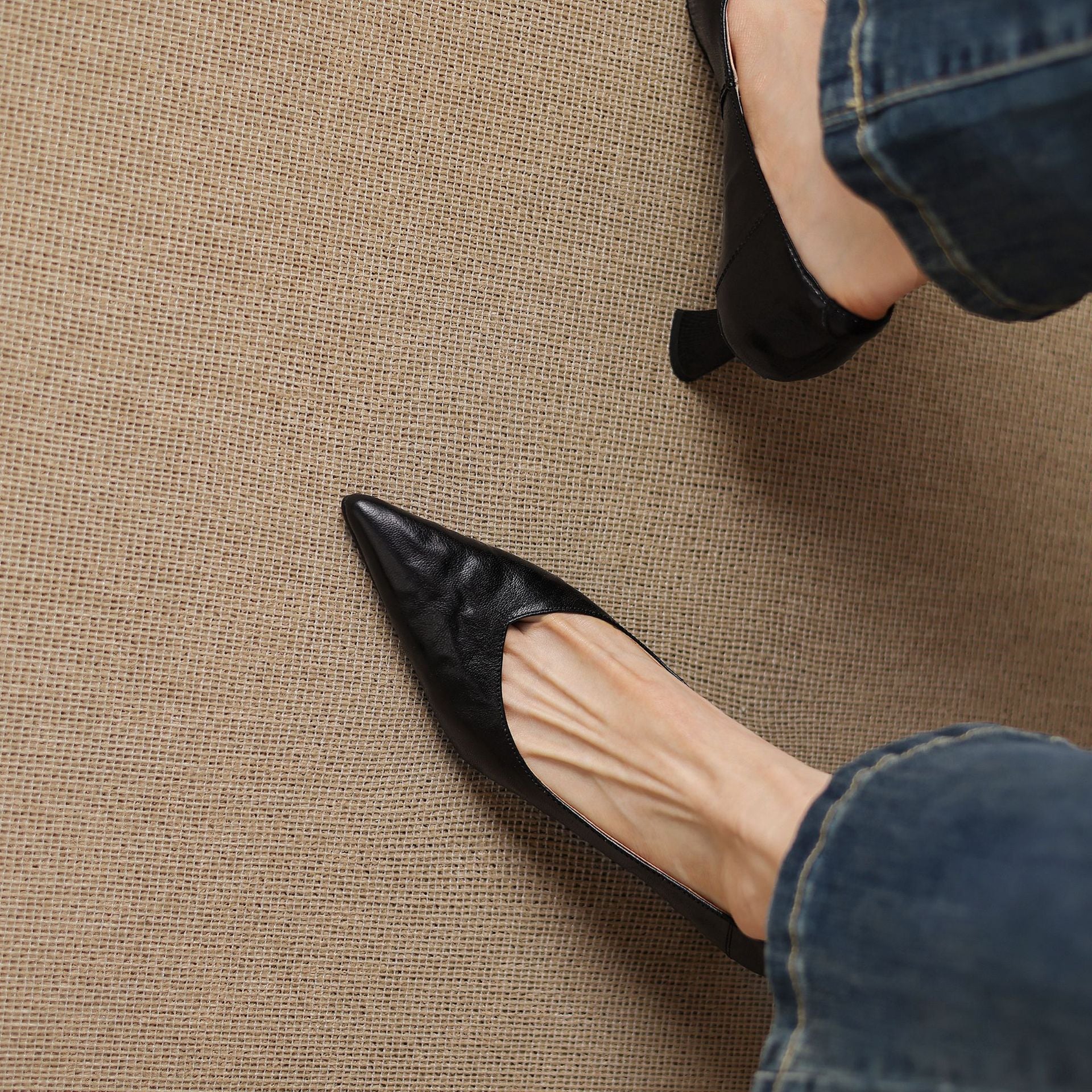 Veler Genuine Leather Heels