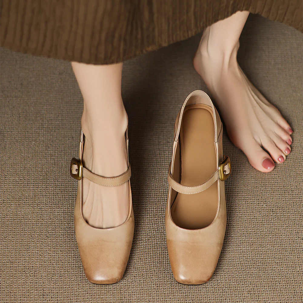 Kelis Genuine Leather Heels