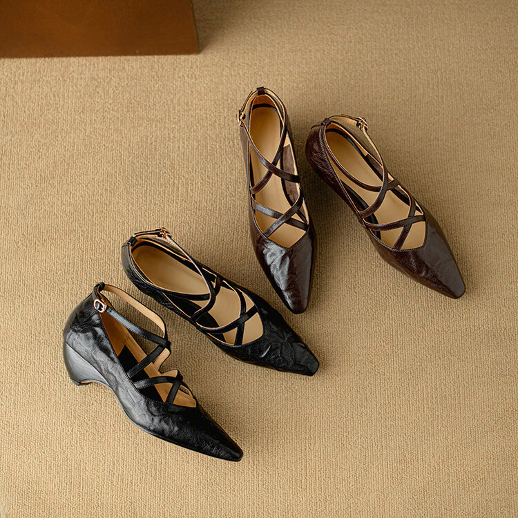 Lira Genuine Leather Heels