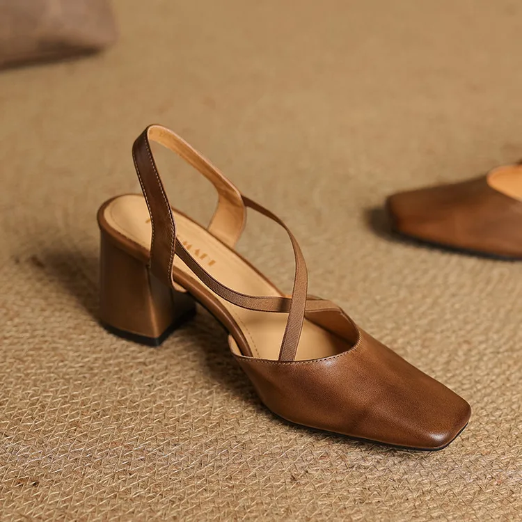 Petra Genuine Leather Heels