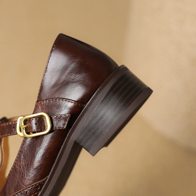 Myra Genuine Leather Shoes