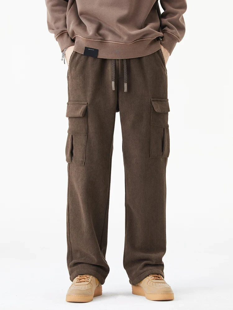 Corduroy Fleece-Lined Pants