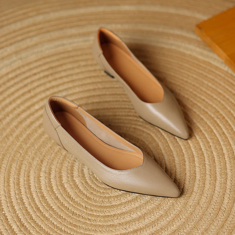 Nera Genuine Leather Heels