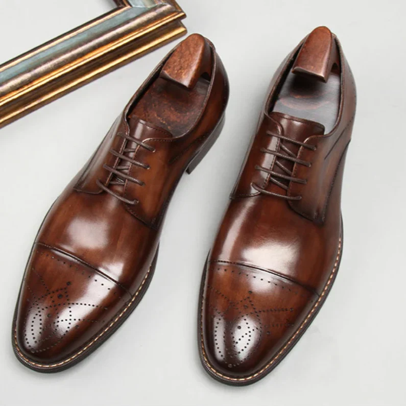 Darian Genuine Leather Oxfords