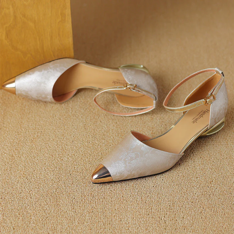 Alexia Genuine Leather Heels