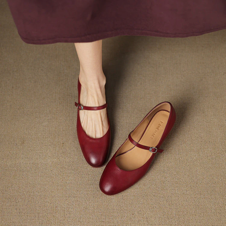 Cadrel Genuine Leather Pumps