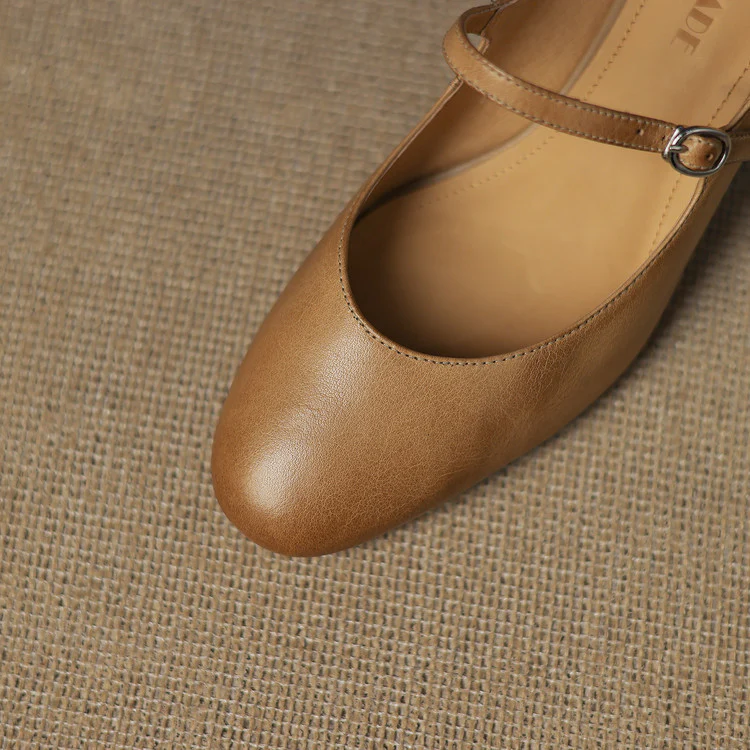 Cadrel Genuine Leather Pumps