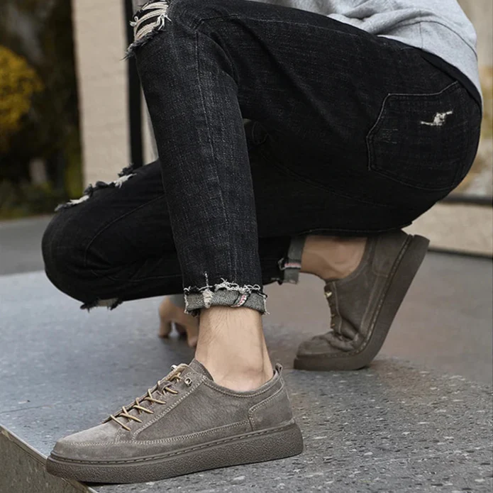 Zalver Genuine Suede Sneakers