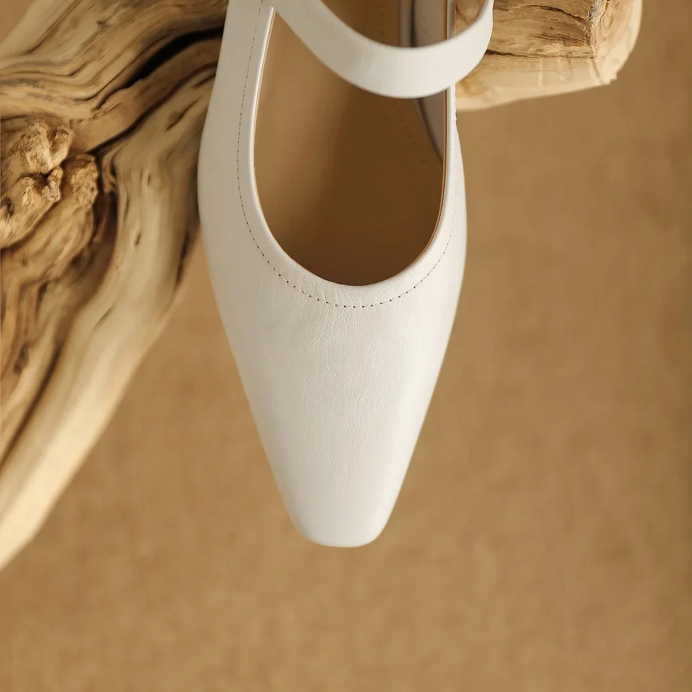 Merlot Genuine Leather Heels