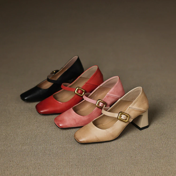 Kelis Genuine Leather Heels