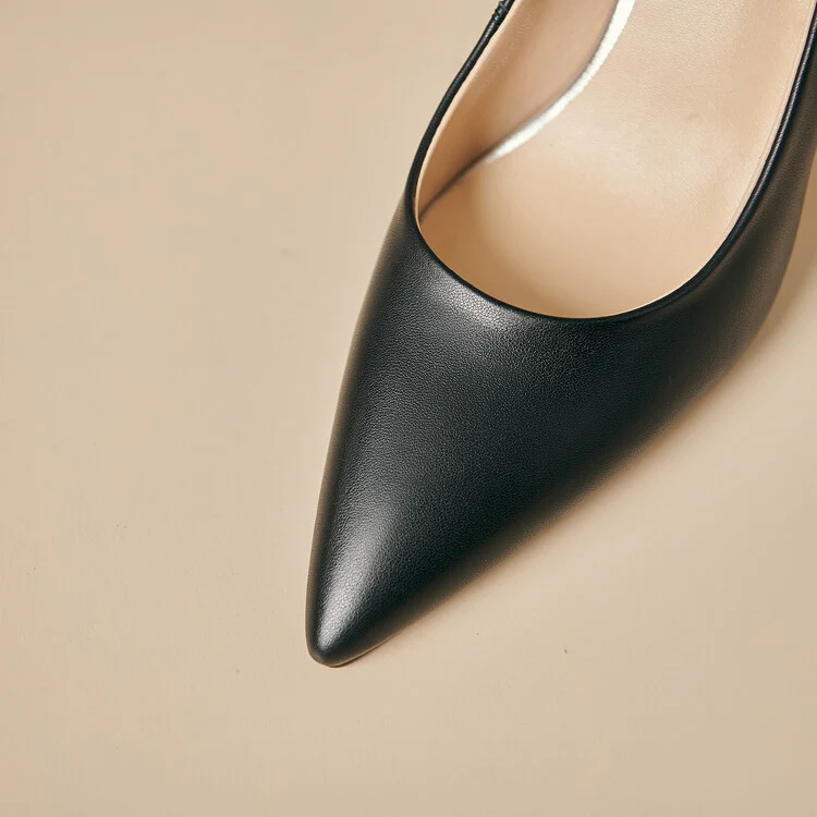 Lior Genuine Leather Heels