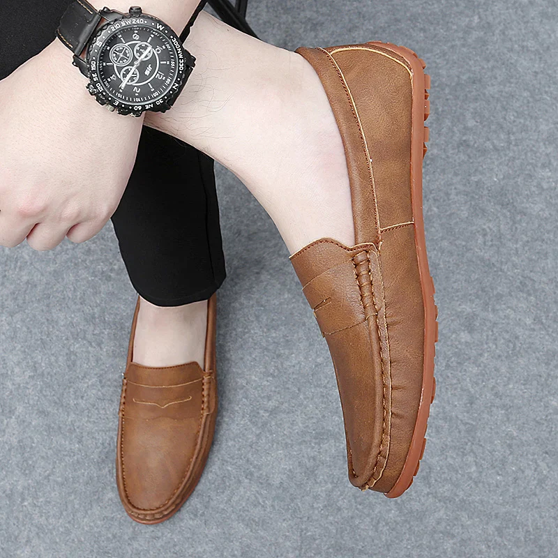 Travor Genuine Leather Loafers