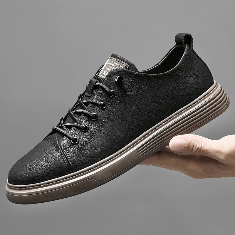 Pesco Genuine Leather Sneakers
