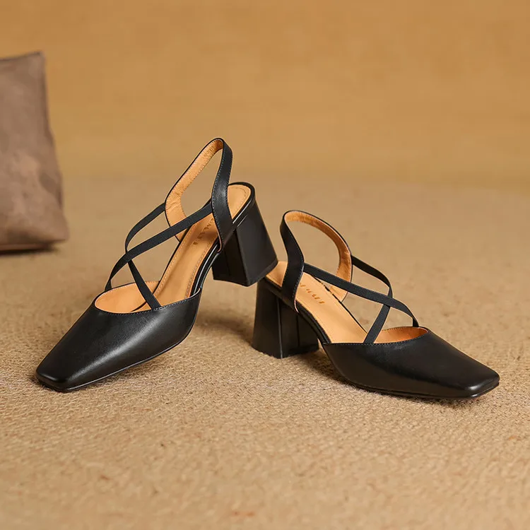 Petra Genuine Leather Heels