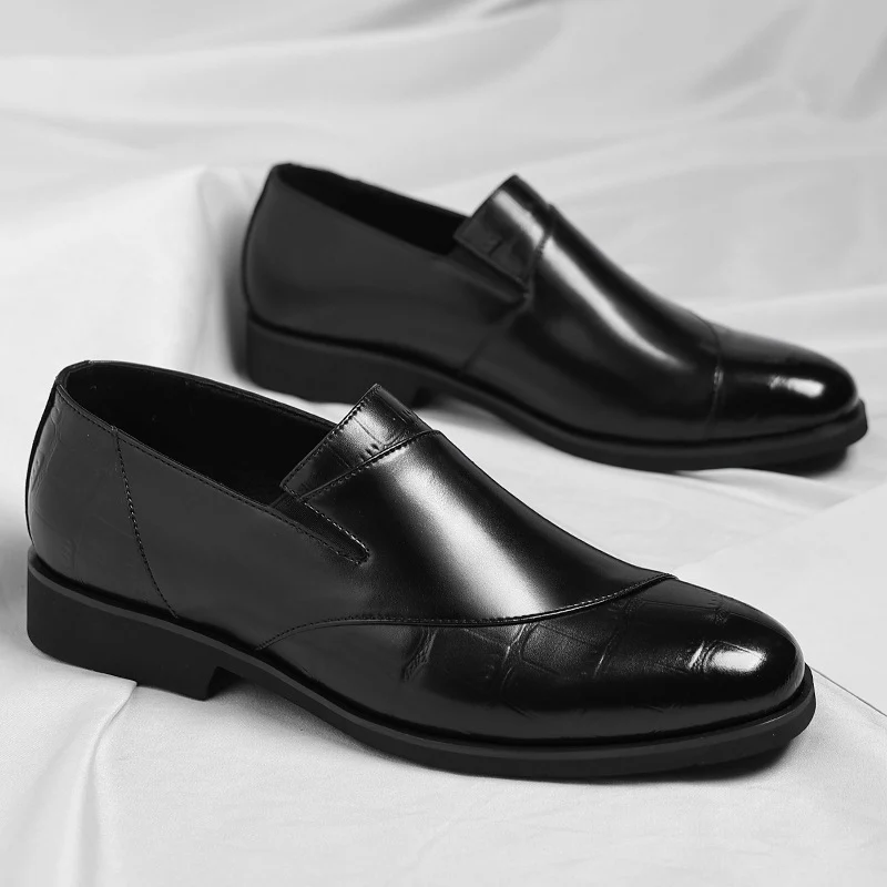 Lurex Leather Loafers