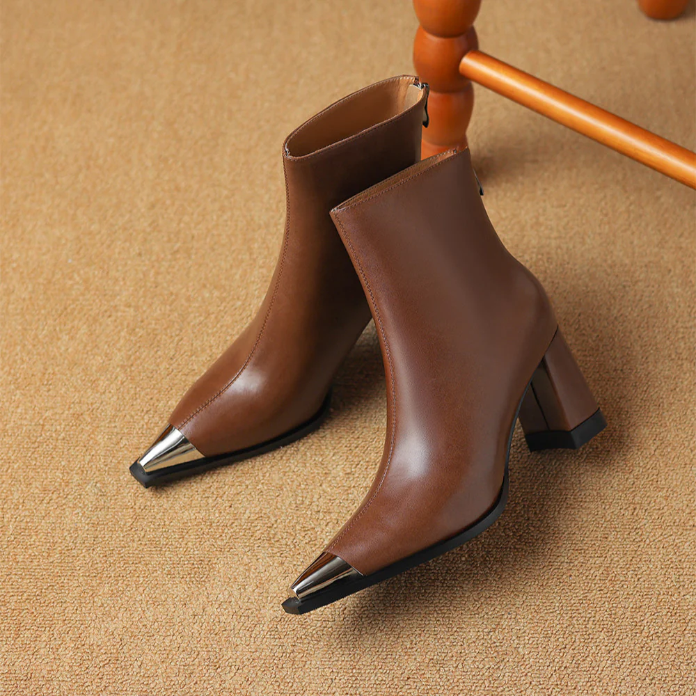 Elyth Genuine Leather Boots