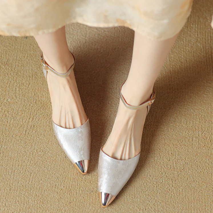 Alexia Genuine Leather Heels