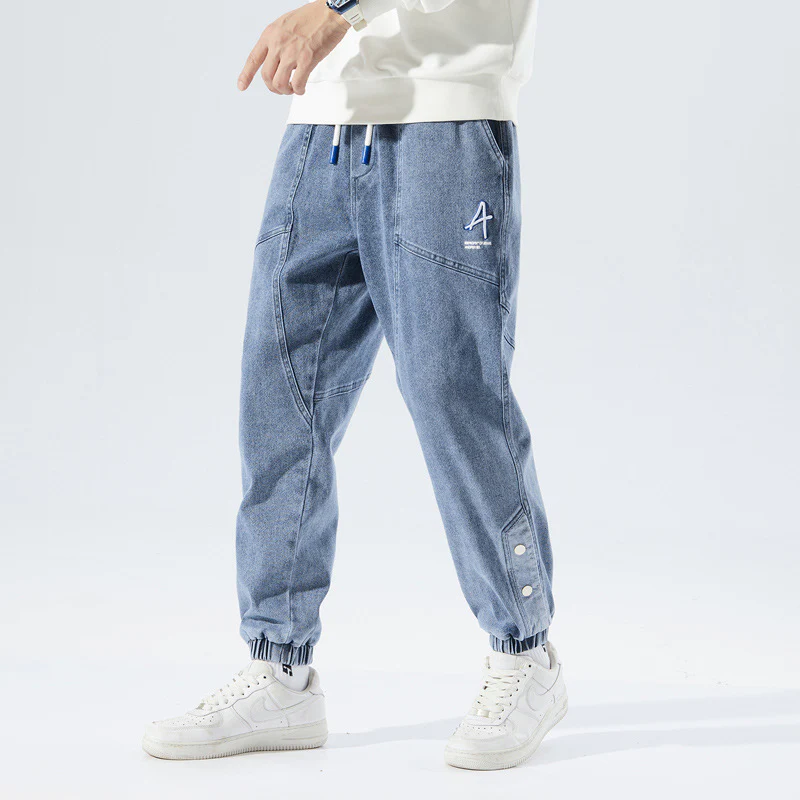 Asphalt Denim Joggers