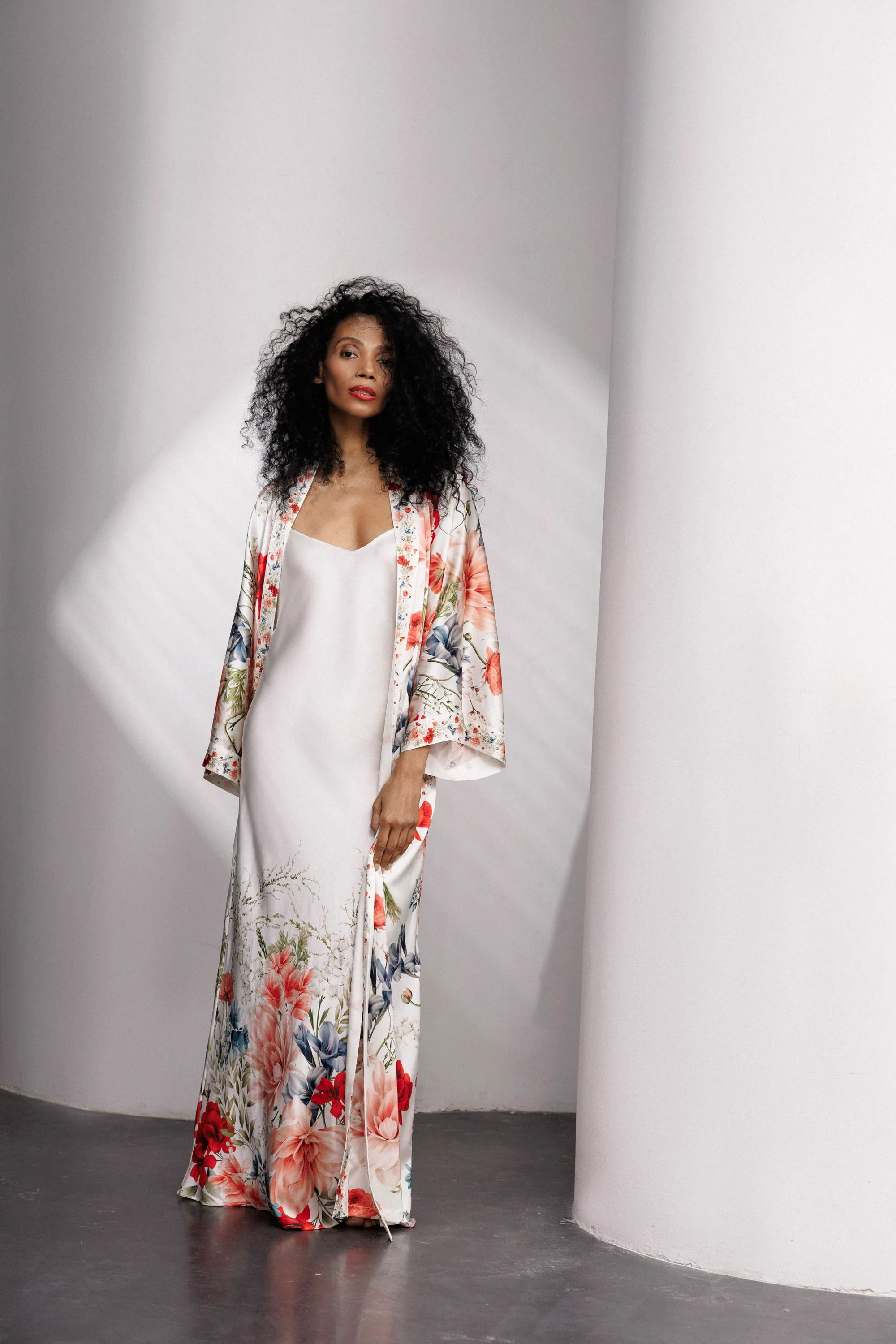 Sunrise Blossom Long Dress