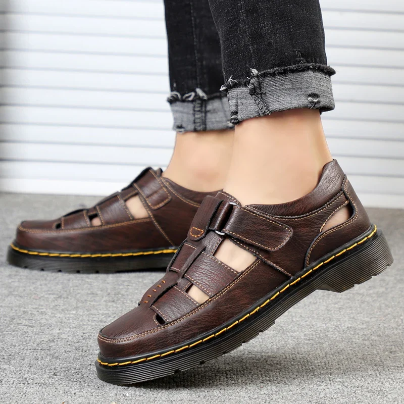 Travi Genuine Leather Sandals