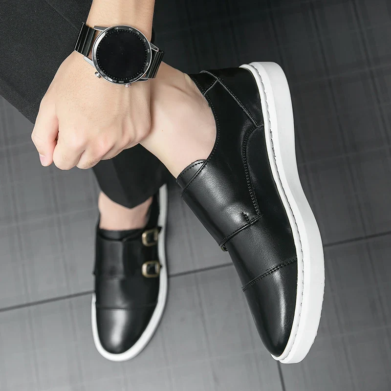 Zyden Genuine Leather Loafers