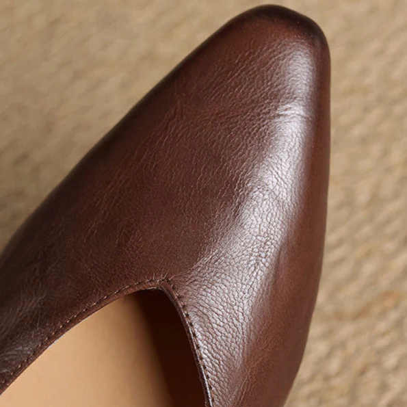 Valmir Genuine Leather Mules