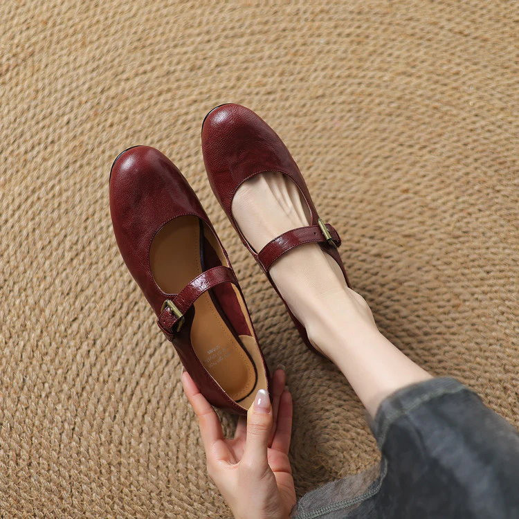 Elva Genuine Leather Shoes