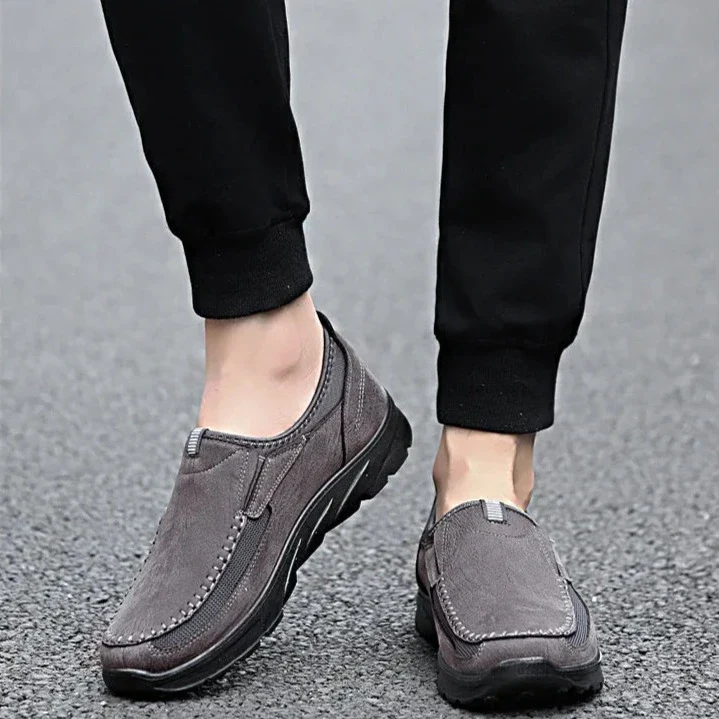 Senza Leather Loafers