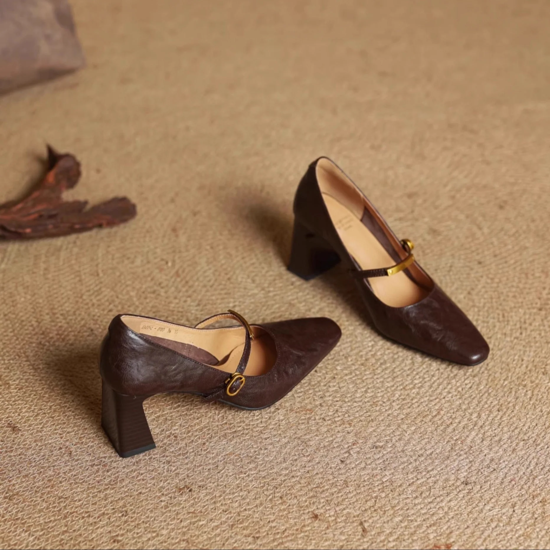 Auria Genuine Leather Heels