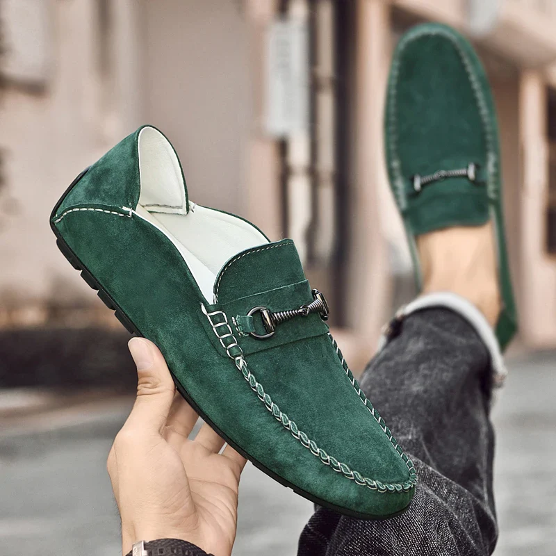 Astire Genuine Suede Loafers