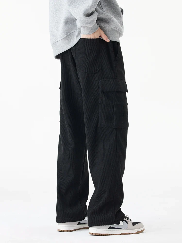 Corduroy Fleece-Lined Pants