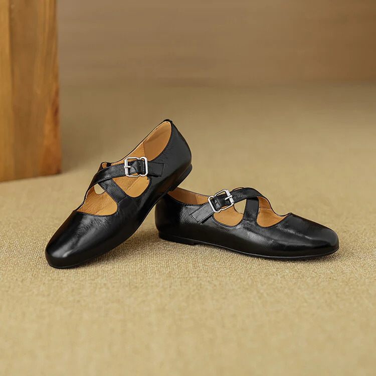 Nyra Genuine Leather Shoes