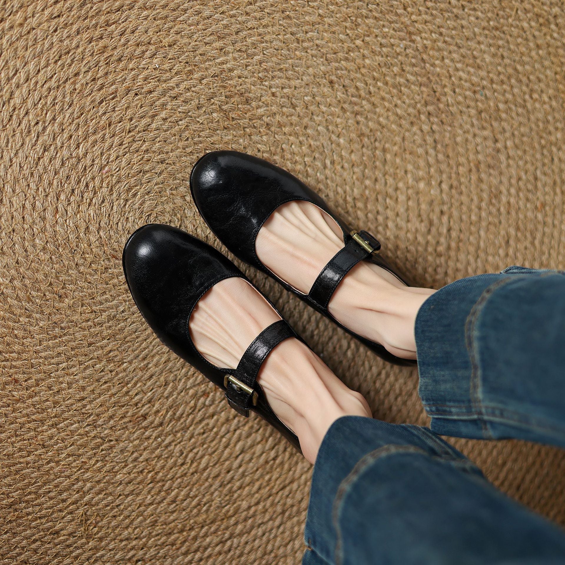 Elva Genuine Leather Shoes