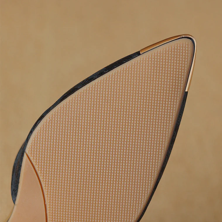 Alexia Genuine Leather Heels