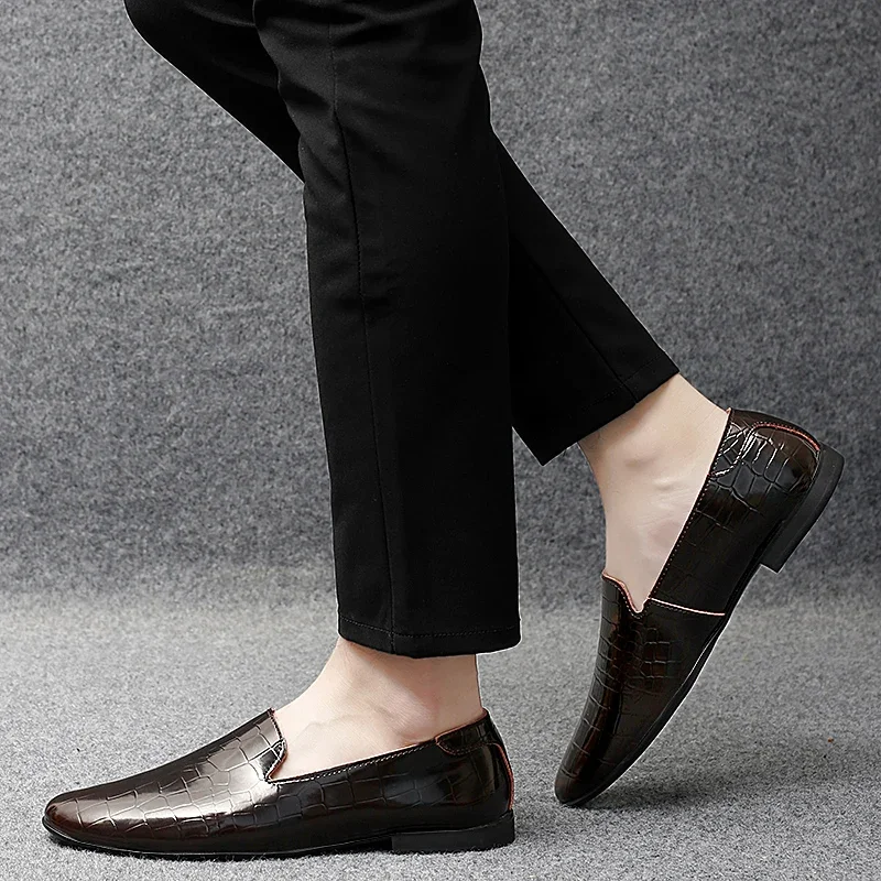 Stalwart Genuine Leather Loafers