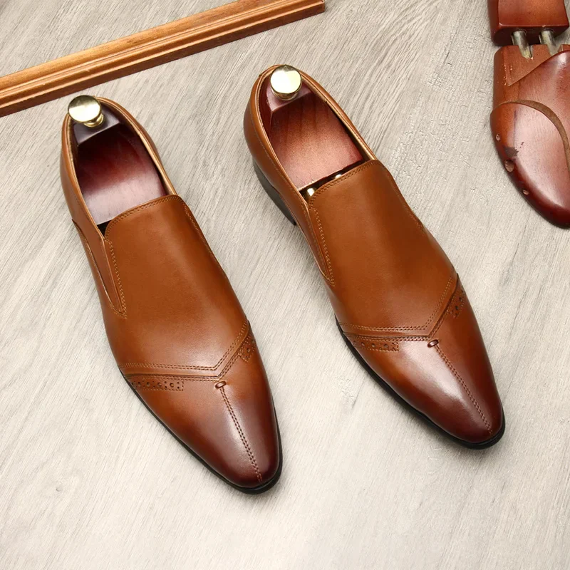 Zion Genuine Leather Loafers