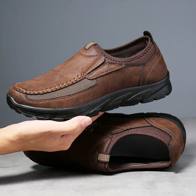 Senza Leather Loafers